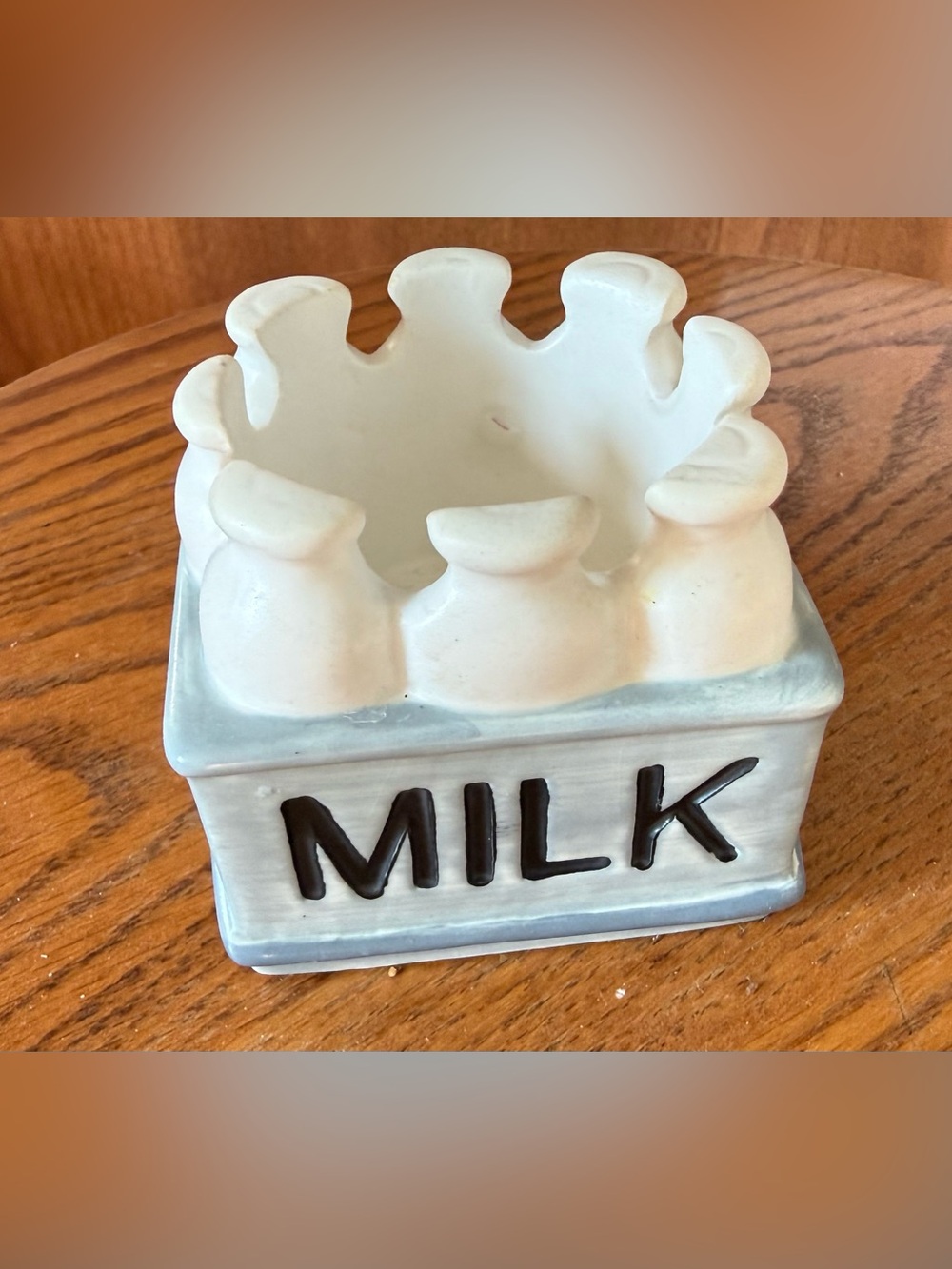 Yankee Candle milk crate tea light candle holder